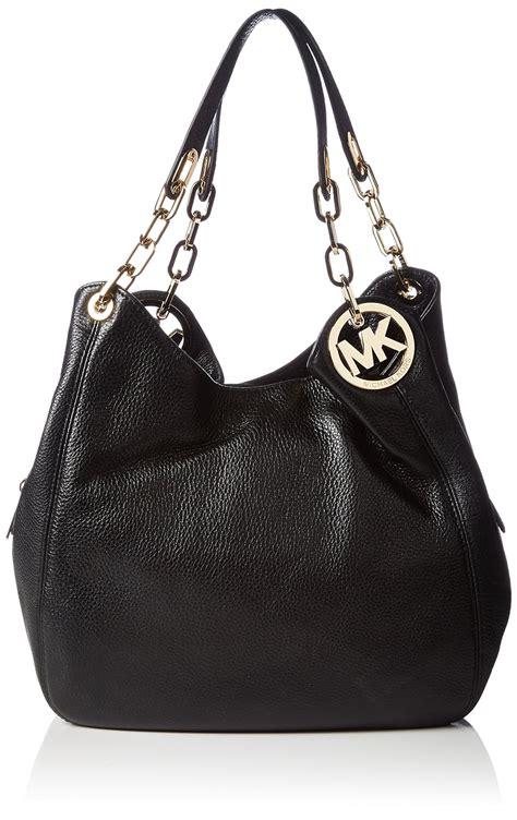 michael michael kors fulton large shoulder bag black python|michael kors fulton bag.